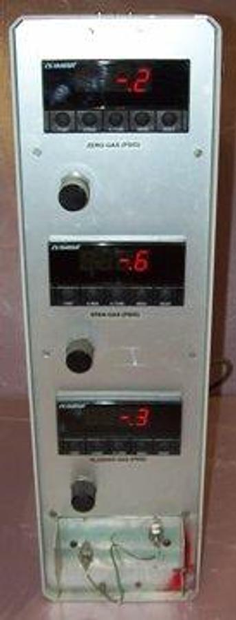 Used QTY. 1. OMEGA CONTROL BOX FOR: ZERO GAS (PSIG)