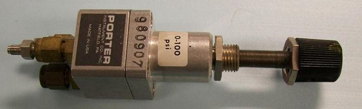 Used PORTER FLOW CONTROLLER NO. 980907
