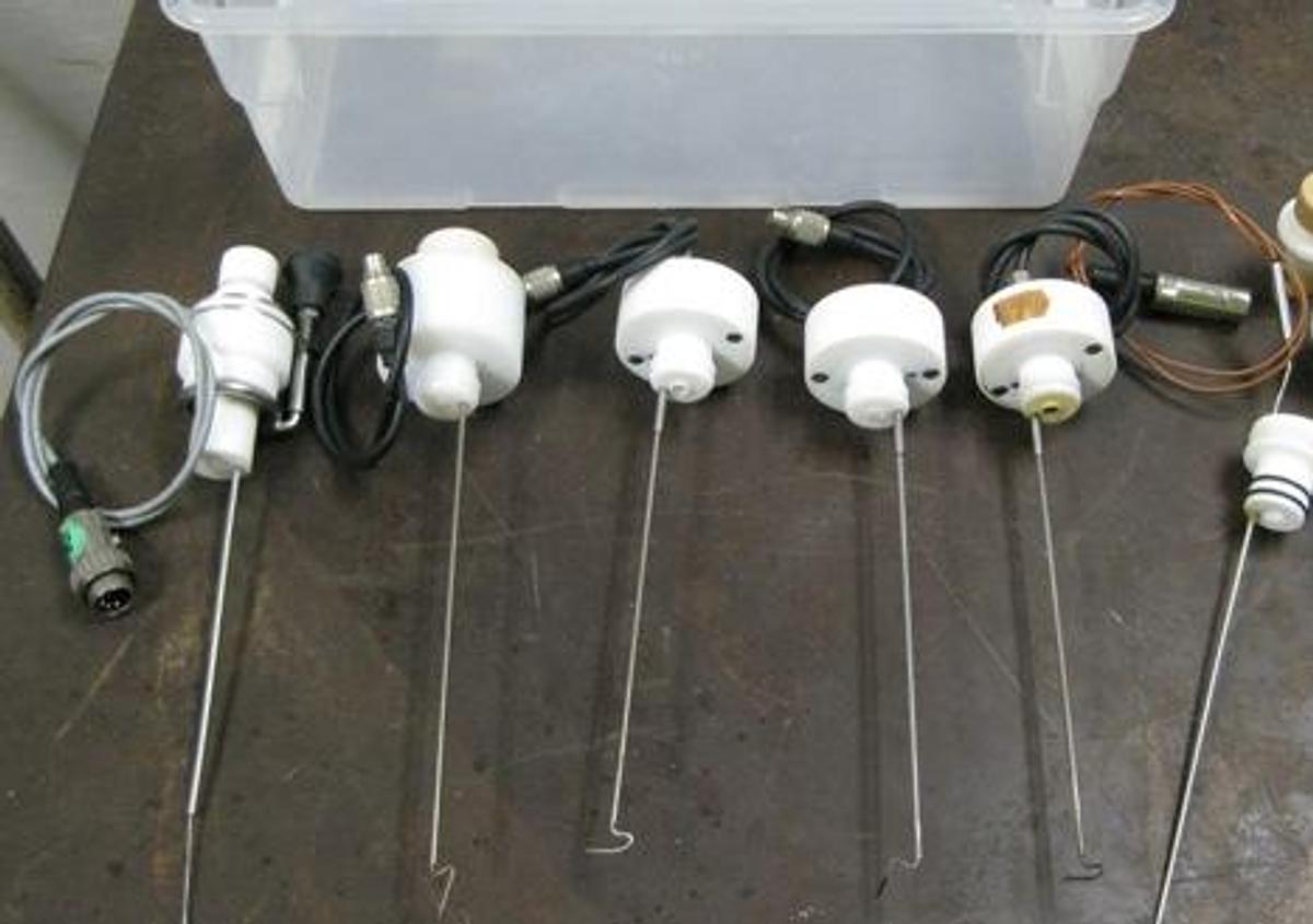 Used QTY. 6. ISL BY PAC D86 DISTILLATION DRY POINT STOPPER WITH L00427 AND L00426 PROBES.