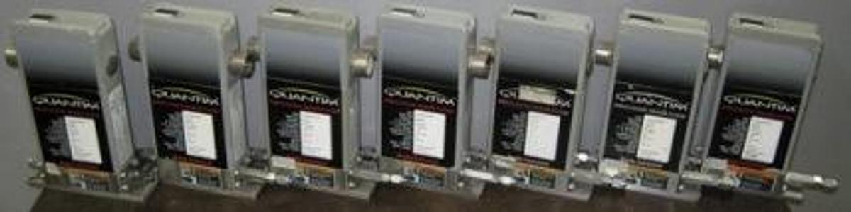 Used QTY. 7. BROOKS INSTRUMENT QUANTIM PRECISION MASS FLOW