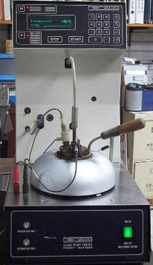 Used HERZOG WALTER HERZOG GMBH BY PAC 329/330 PENSKY MARTENS CLOSED CUP FLASH POINT TESTER