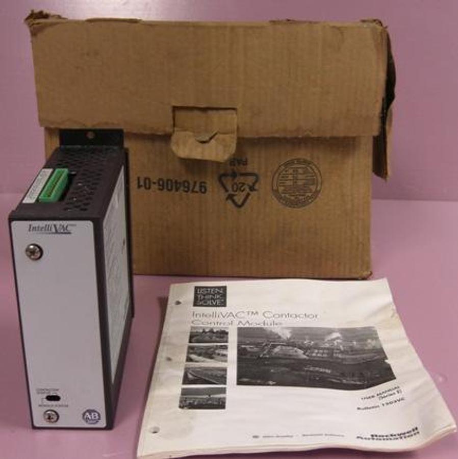 Used ALLEN BRADLEY ROCKWELL AUTOMATION INTELLIVAC CONTACTOR CONTROL MODULE