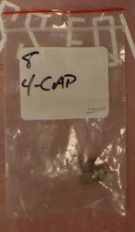 Used QTY. 1. HOSCO STAINLESS STEEL LINE CAP 3/8" NEW CONDITION.