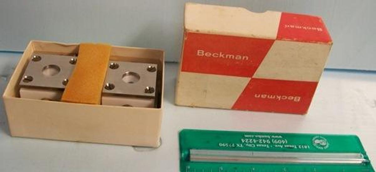 Used QTY. 1. BECKMAN 1CM 40743.