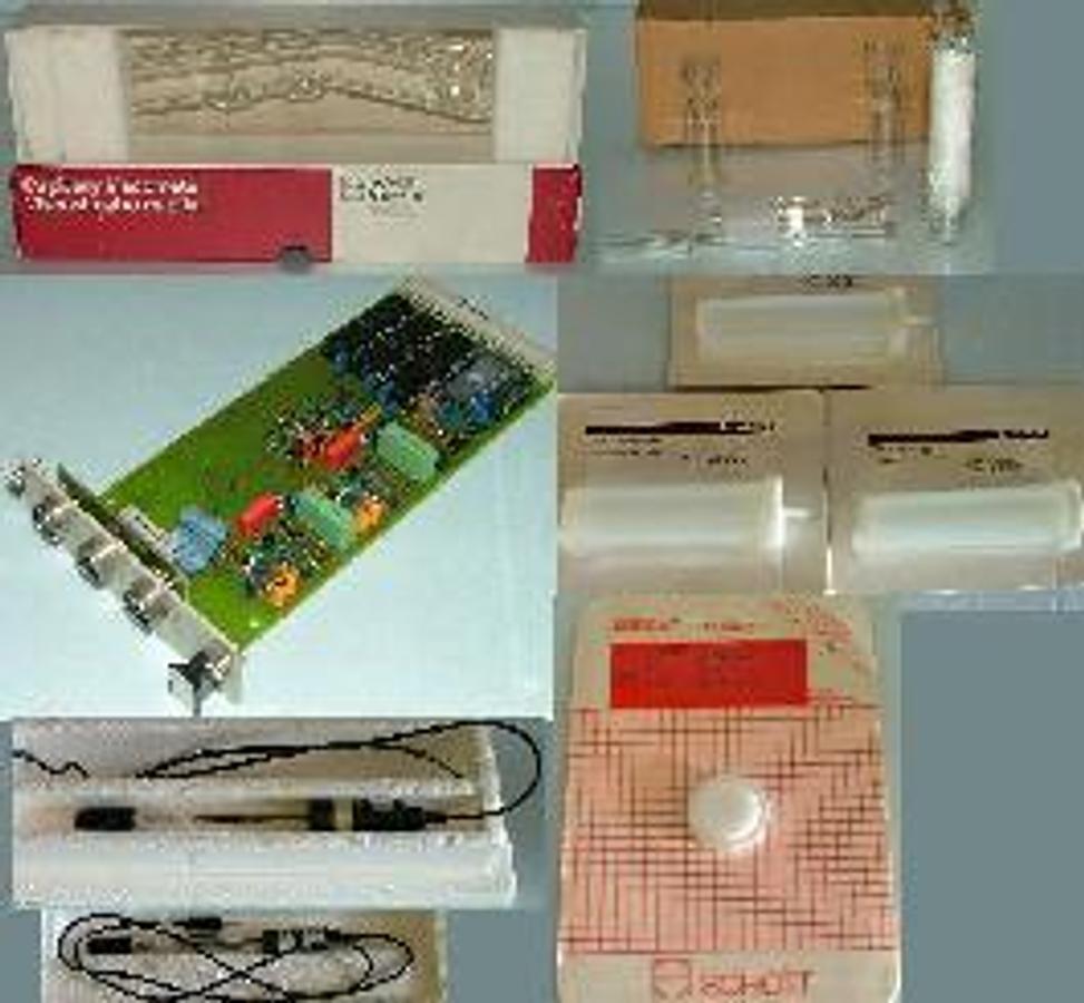 Used QTY. 1. LOT SCHOTT PARTS CONSISTING OF: (1. SCHOTT GERATE CAPILLARY VISCOMETER 100 TYPE: 546 10 APP. NR. 26 255 K=O
