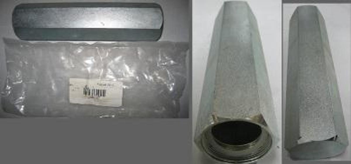 Used QTY. 1. 2 3/8" X 10 3/16" HEX ROD COUPLING