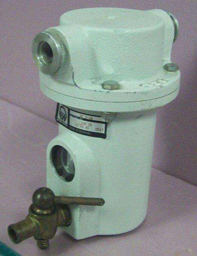 Used LEYBOLD-HERAEUS OIL MIST FILTER FOR TURBO PUMP