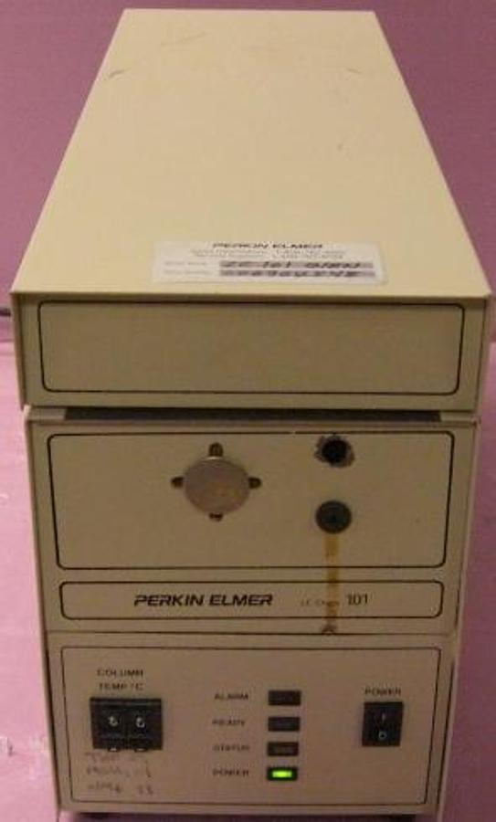 Used QTY. 1. PERKIN-ELMER LC101 COLUMN OVEN