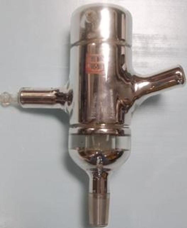 Used QTY. 1. LS SILVERED GLASS COLUMN HEAD