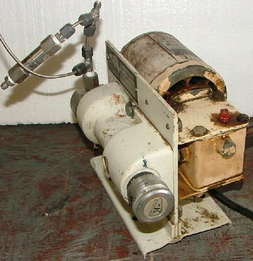 Used QTY. 1. MILTON ROY MINI PUMP