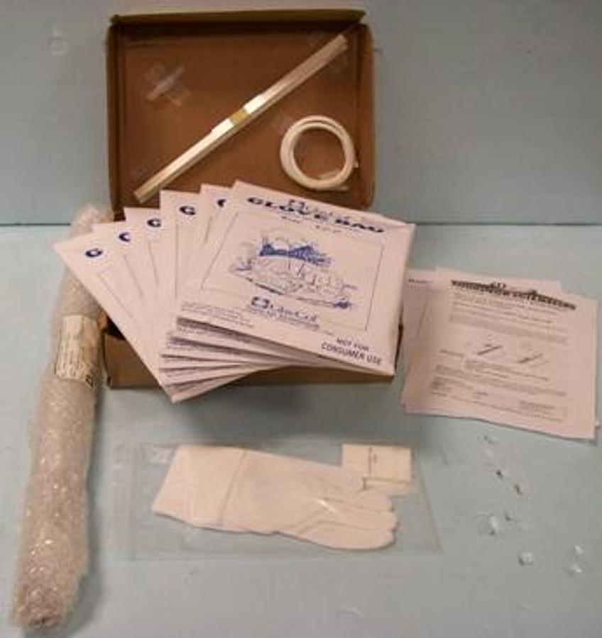 Used GLAS-COL INFLATABLE GLOVE CHAMBERS X X 37 X 37