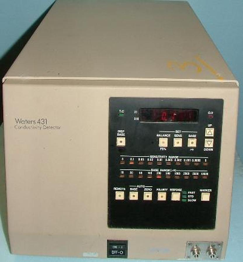 Used WATERS 431 CONDUCTIVITY DETECTOR