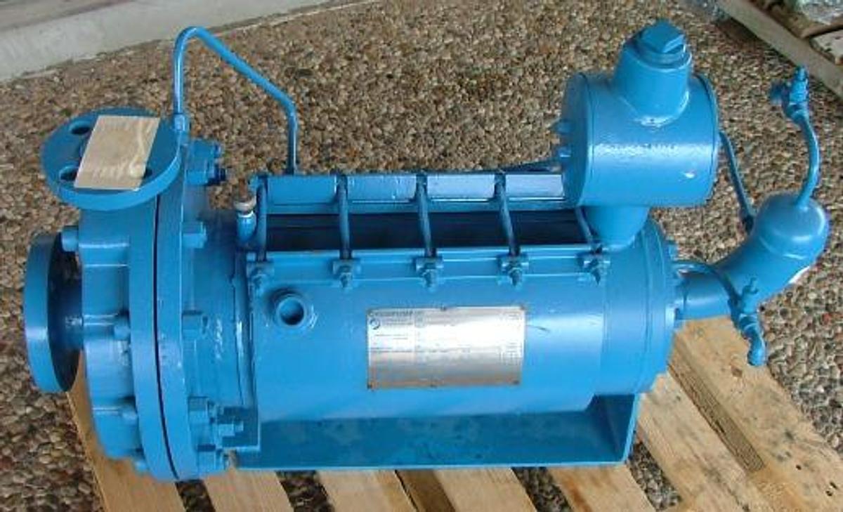 Used QTY. 1. CRANE CHEMPUMP CENTRIFUGAL HOT OIL PUMP