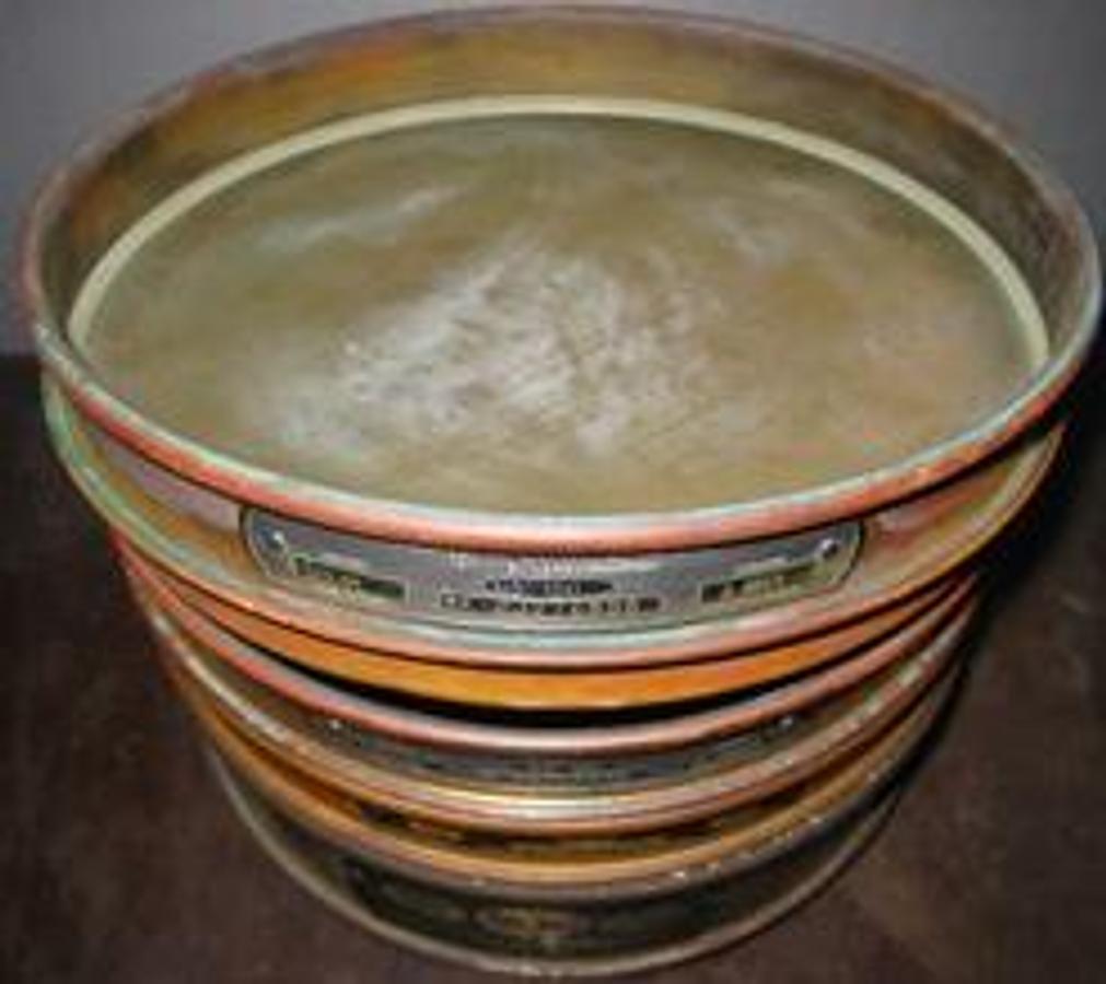 Used QTY. 3. USA STANDARD 8 INCH TEST SIEVE