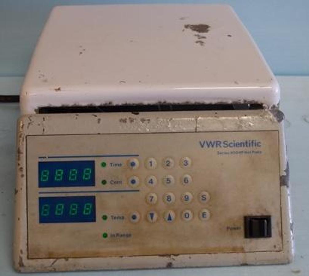 Used QTY. 1. VWR SCIENTIFIC SERIES 400 HP HOT PLATE CAT. NO: 33913-272