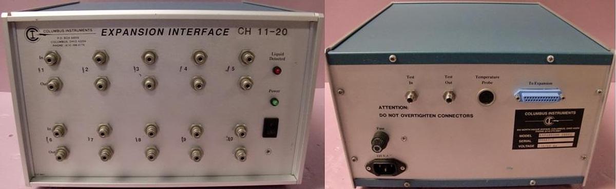 Used COLUMBUS INSTRUMENTS EXPANSION INTERFACE MODEL EXPANSION INTERFACE