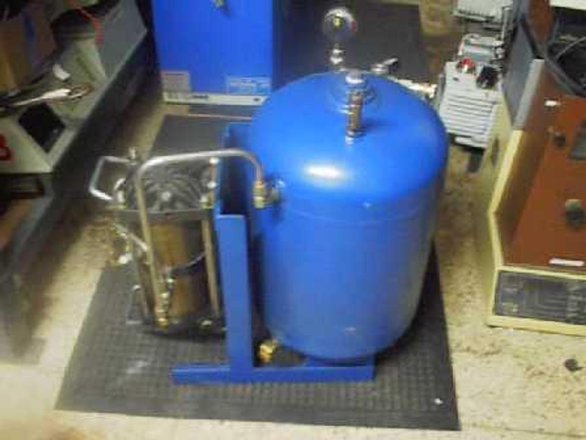 Used QTY. 1. HASKEL INC. AX AIR DRIVE PRESSURE 150 PSI.MFG. DATE: 1-28-85