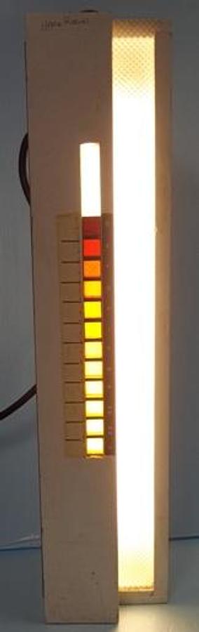 Used QTY. 1. RESIN COMPARATOR FOR HARD RESINS 27 Â½" TALL X 6" WIDE X 7". .