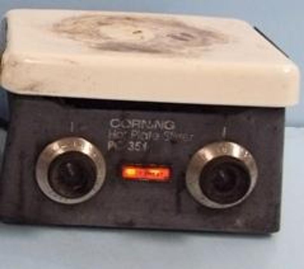Used QTY. 1. CORNING HOT PLATE STIRRER MODEL: PC-351