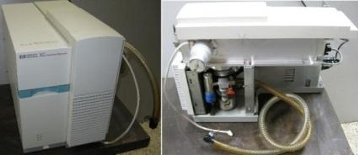 Used QTY. 1. HEWLETT PACKARD 5973 MASS SELECTIVE DETECTOR