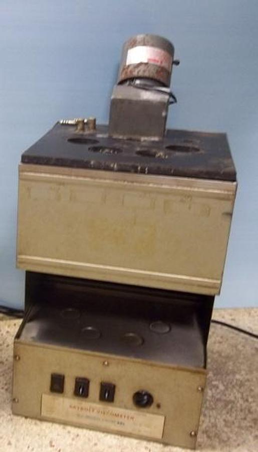 Used QTY. 1. GCA PRECISION SCIENTIFIC SAYBOLT VISCOMETER CAT. NO. 74966