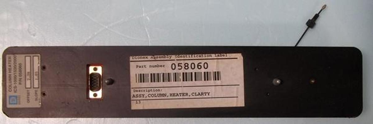 Used QTY. 1. DIONEX COLUMN HEATER