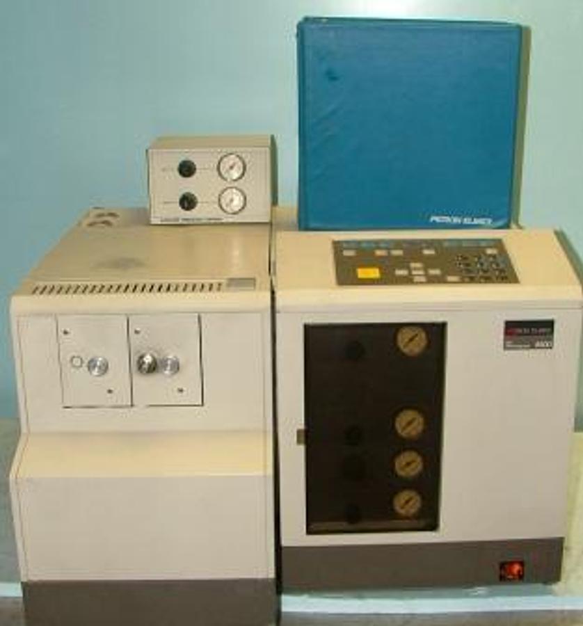 Used QTY. 1. PERKIN ELMER 8500 GAS CHROMATOGRAPH
