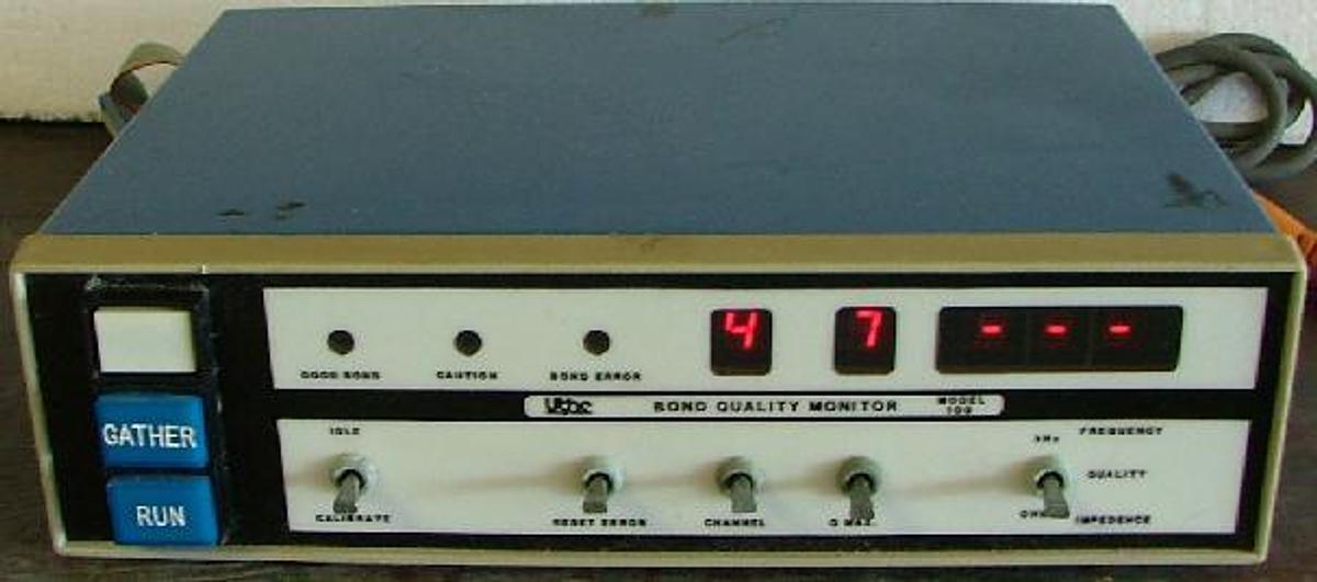 Used UTHE TECHNOLOGY INC. BOND QUALITY MONITOR
