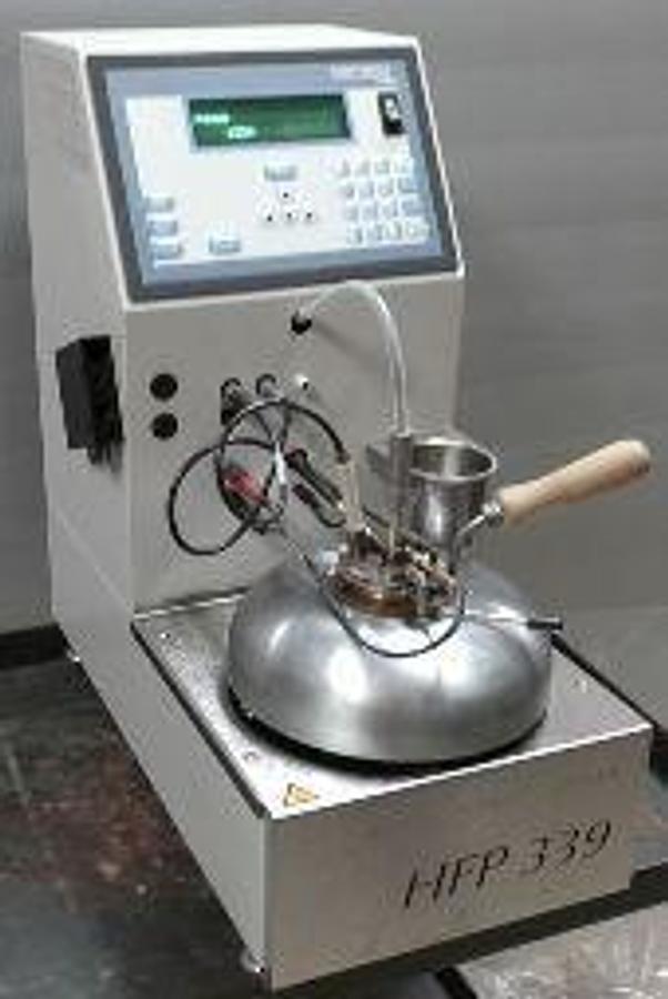 Used WALTER HERZOG GMBH HFP 339 PENSKY MARTENS CLOSED CUP FLASH POINT TESTER