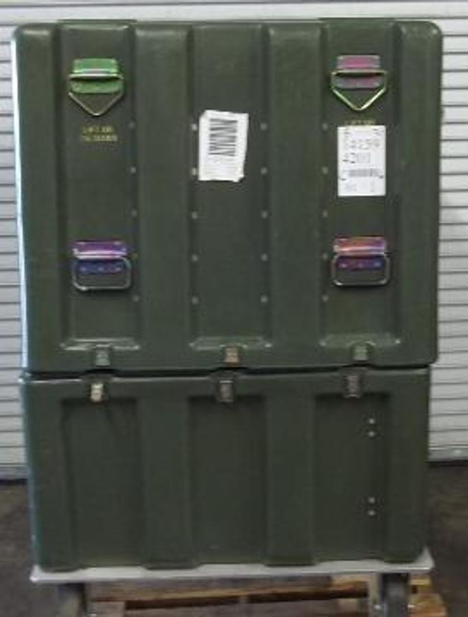 Used TRANSIT CASE FOR THE SPECTROIL M OIL ANALYSIS SPECTROMETER