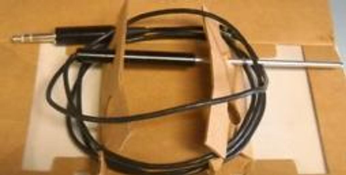 Used QTY. 1. OMEGA TECH CO UNIQUE TEMP SURFACE PROBE TYPE K PART# 88222K QC# PL092018.