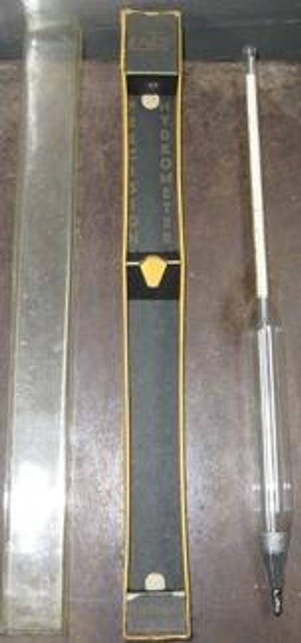 Used QTY. 1. ERTCO HYDROMETER