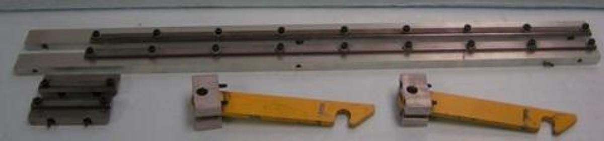 Used QTY. 1. BISHOP-WISE CARVER CORP. DUAL VEE LINEAR SLIDE SYSTEM