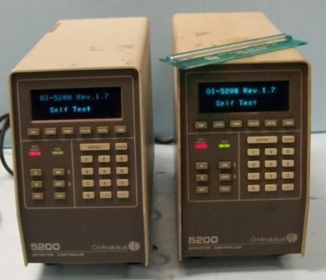 Used O.I. ANALYTICAL 5200 DETECTOR CONTROLLERS