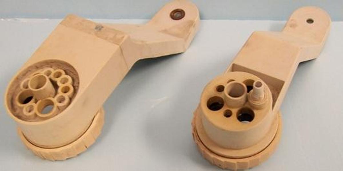 Used QTY. 2. METTLER TITRATOR SCREW ON BRACKETS.