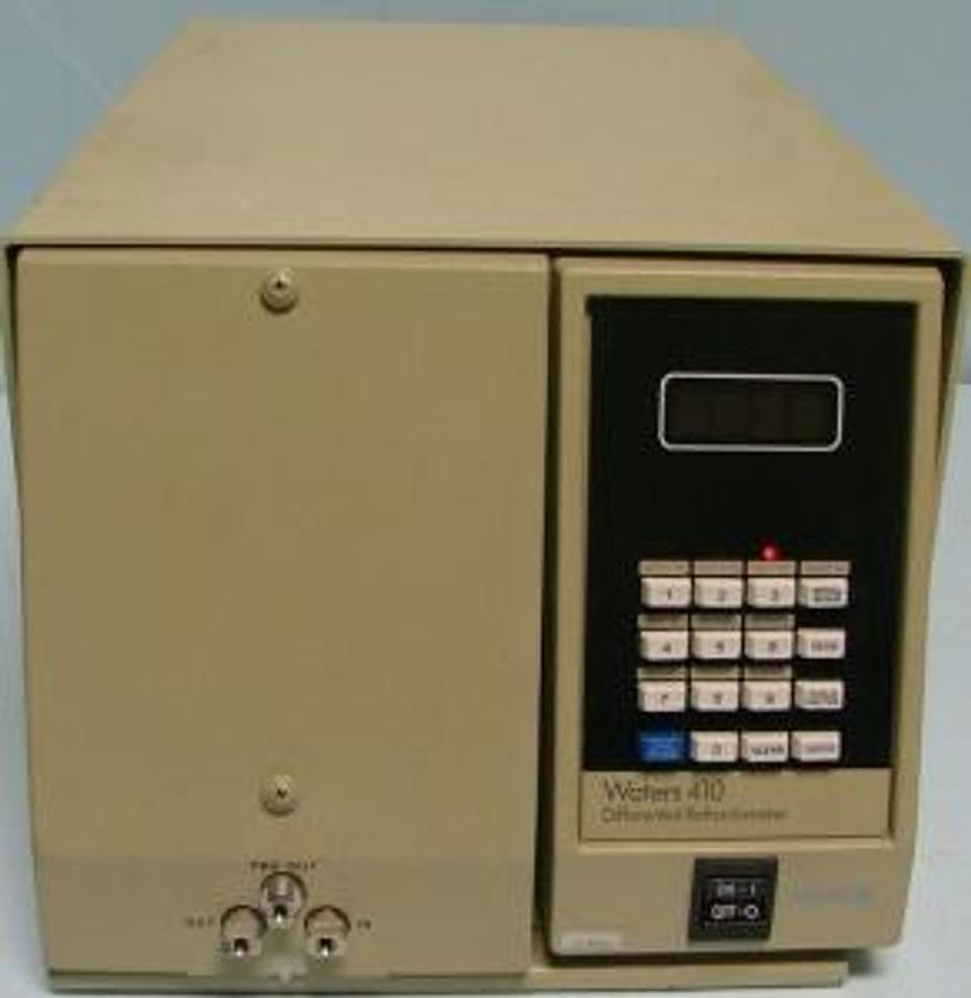 Used QTY. 1. WATERS 410 DIFFERENTIAL REFRACTOMETER MODEL M411