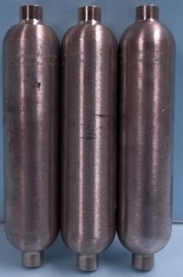 Used QTY. 3. SWAGELOK 300 ML STAINLESS STEEL SAMPLE CYLINDERS (SAMPLE BOMBS)