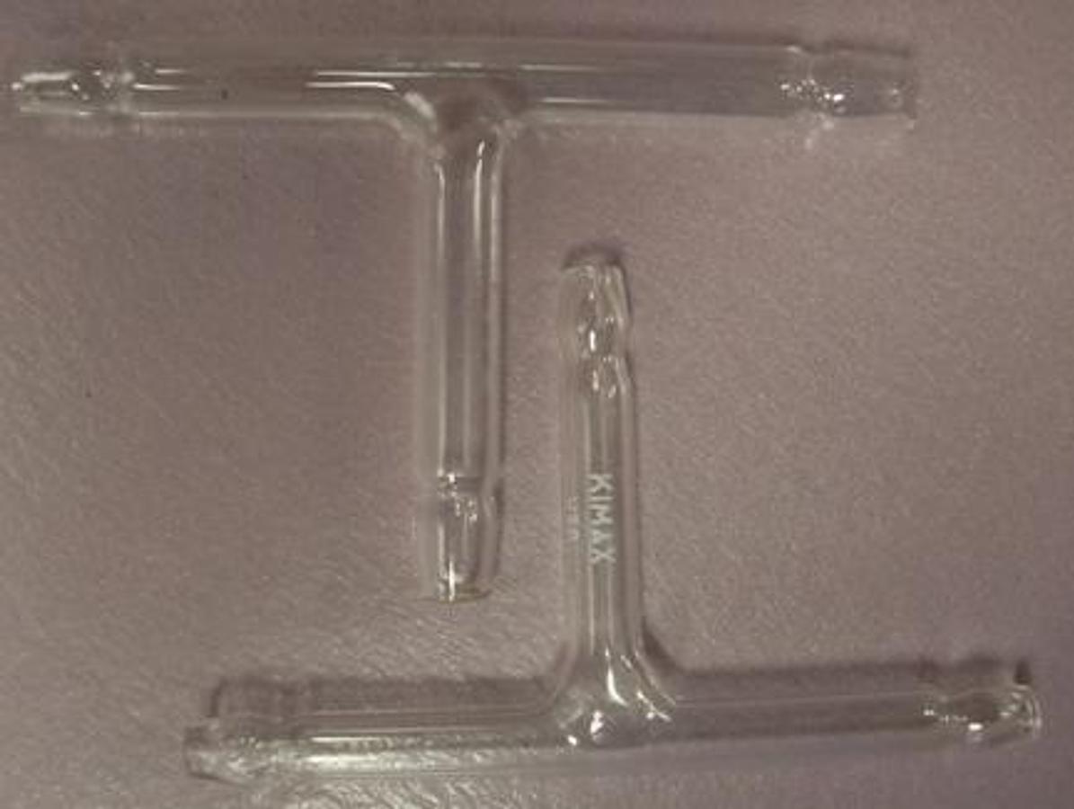 Used QTY. 2. GLASS T'S 1. 10/16 OUTER DIMENSION