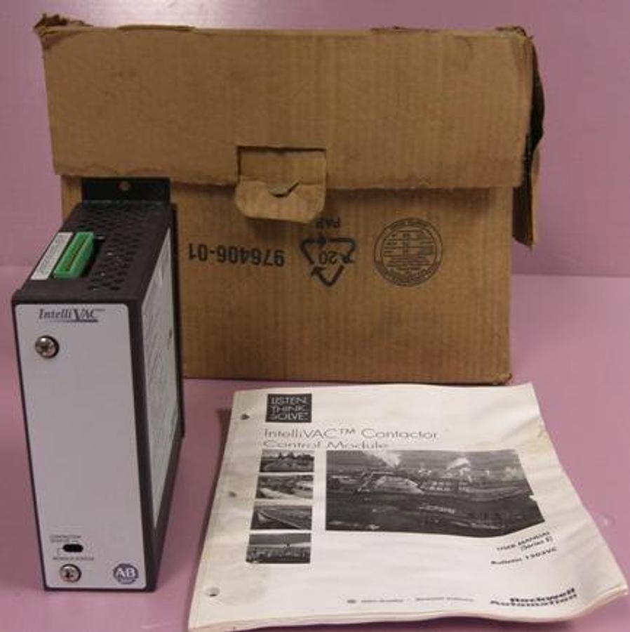 Used QTY. 1. ALLEN BRADLEY ROCKWELL AUTOMATION INTELLIVAC CONTACTOR CONTROL MODULE