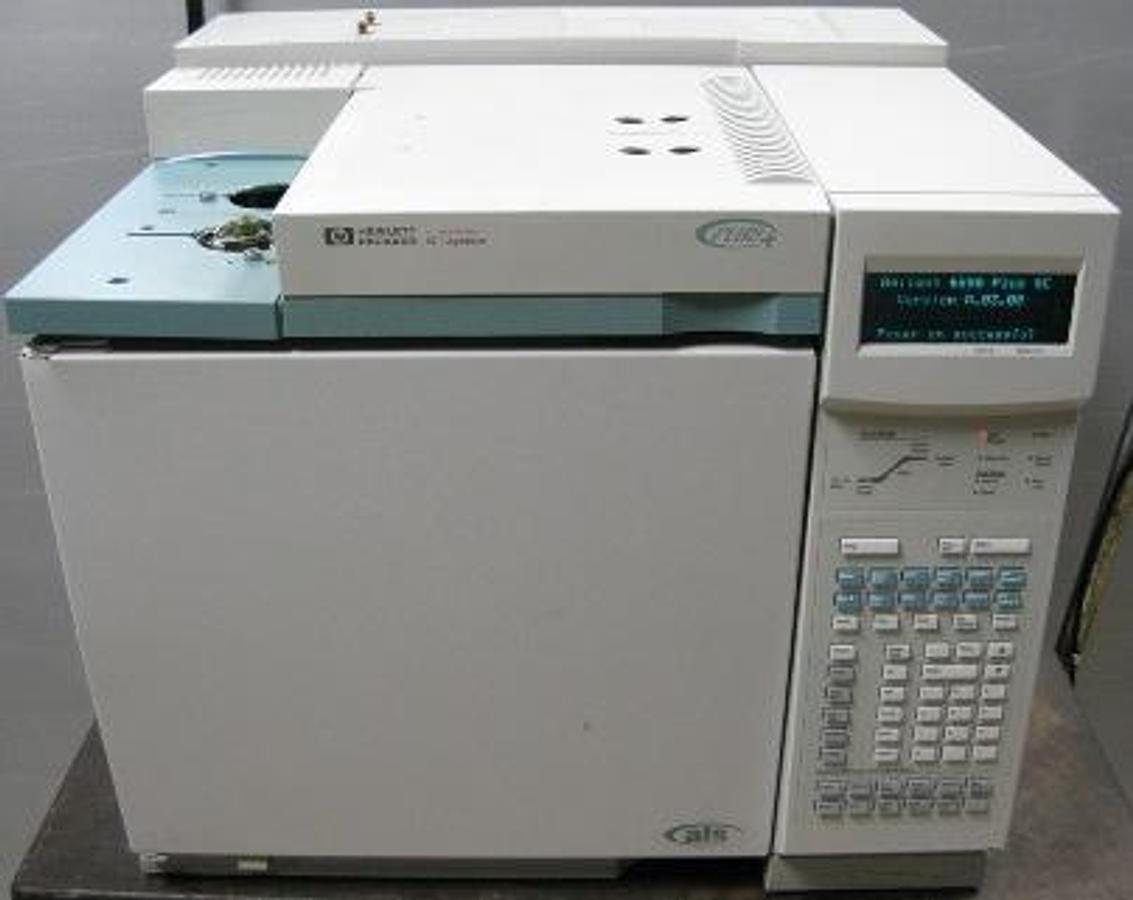 Used AGILENT / HEWLETT PACKARD HP 6890 SERIES GAS CHROMATOGRAPH SYSTEM PLUS+