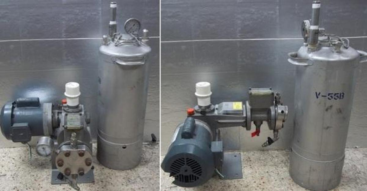 Used BRAN+LUEBBE METERING PUMP