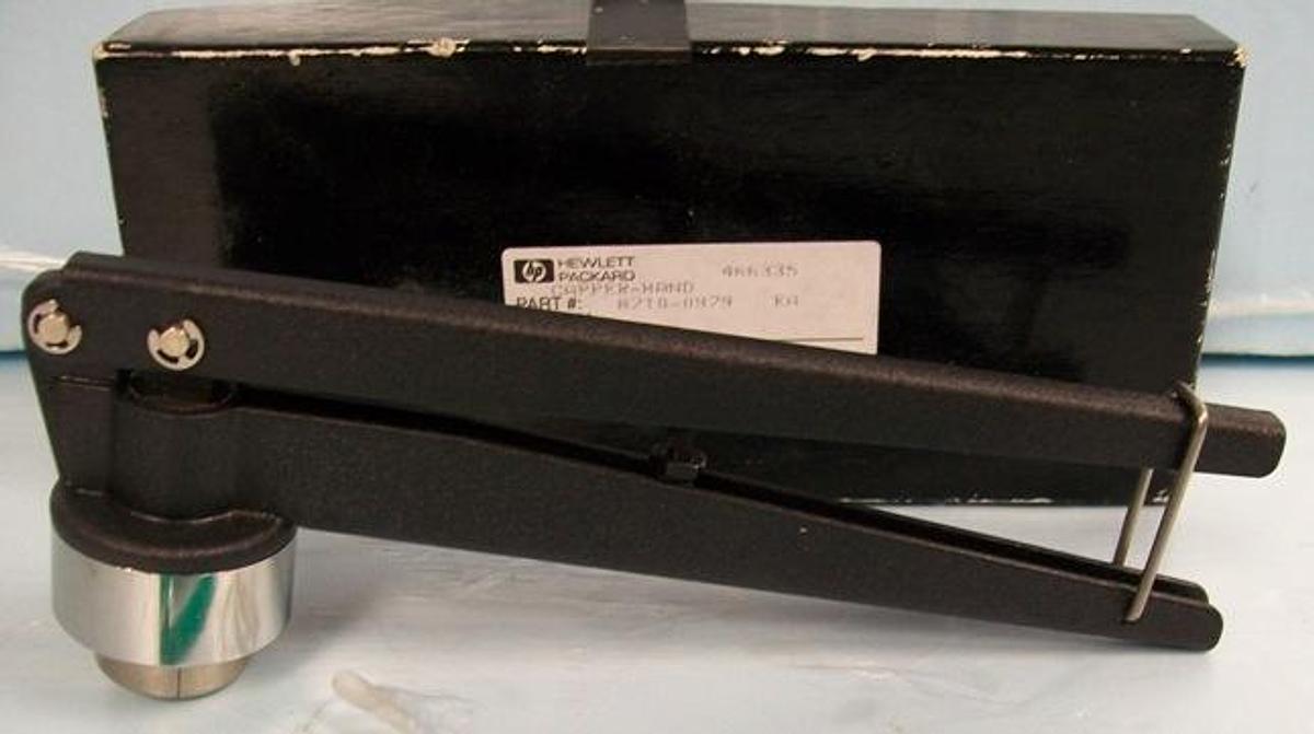Used HEWLETT PACKARD / AGILENT HAND CAPPER PART NO. 8710-0979