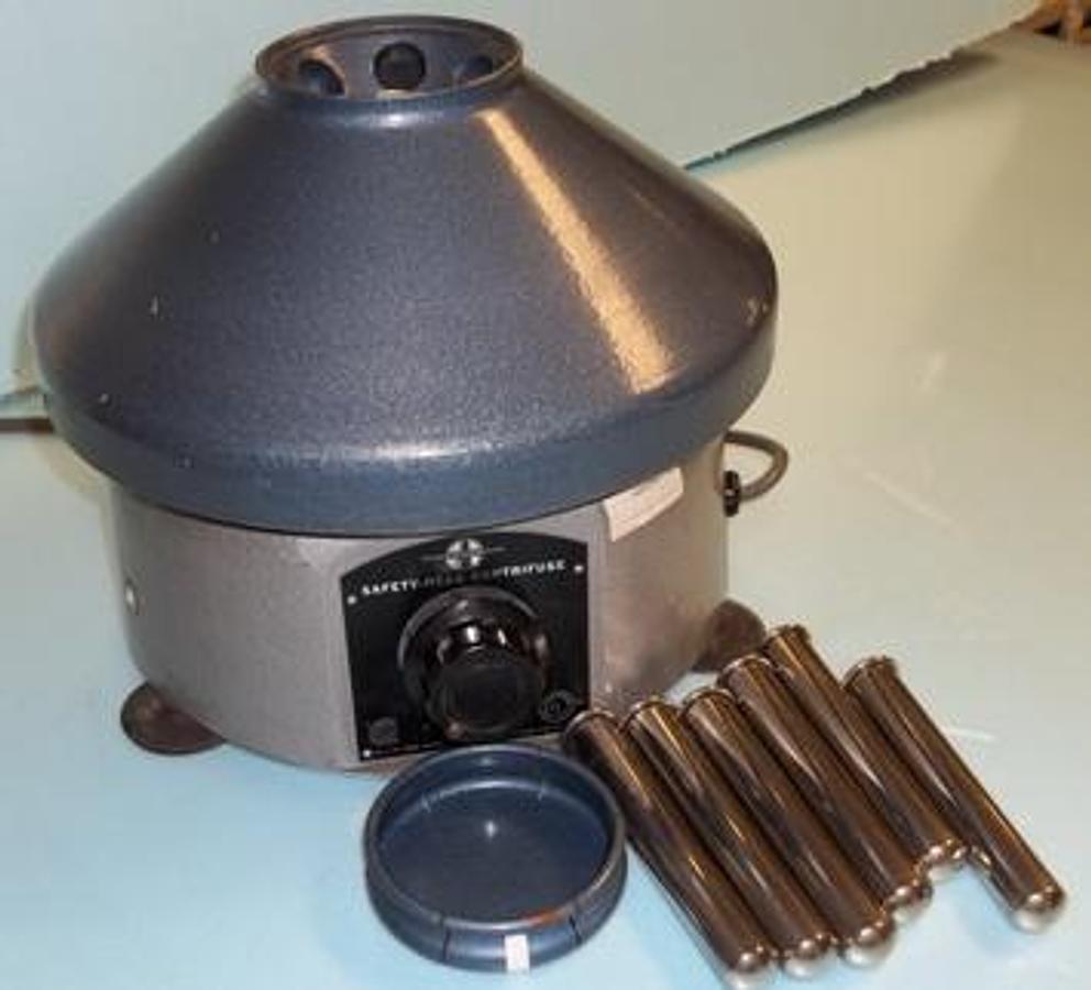Used QTY. 1. CLAY ADAMS SAFETY HEAD CENTRIFUGE BASE C= 1004 115V