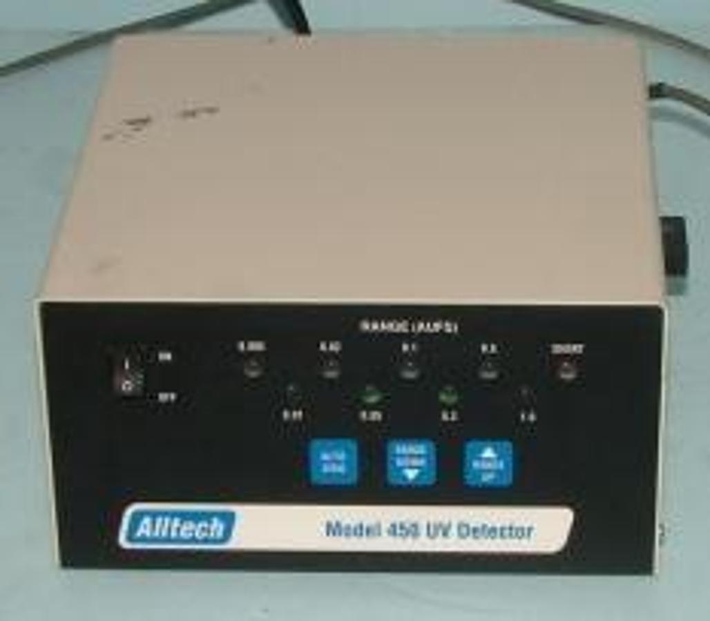 Used ALLTECH MODEL: 450 UV DETECTOR (RANGE AUFS)