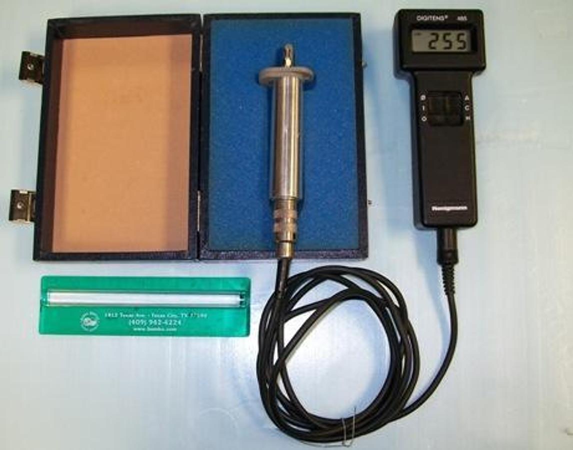 Used HONIGMAN DIGITENS 485 HAND HELD MEASURING AMPLIFIER FOR CAPACITIVE MEASURING CELLS