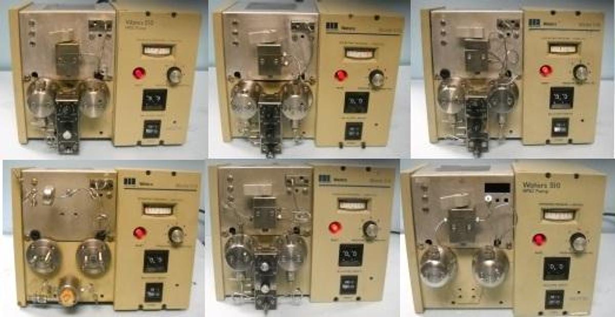 Used QTY. 6. WATERS MILLIPORE SOLVENT DELIVERY SYSTEM 510