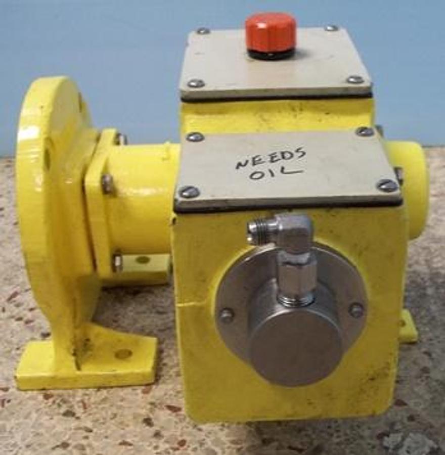 Used QTY. 1. MILTON ROY CHEMICAL METERING PUMPS