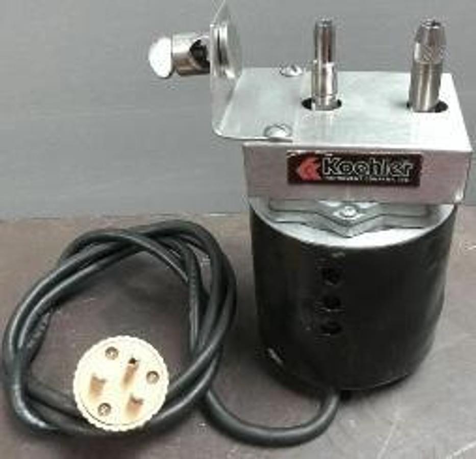 Used KOEHLER INSTRUMENT COMPANY K16229 2 SPEED STIRRER MOTOR FOR ASTM