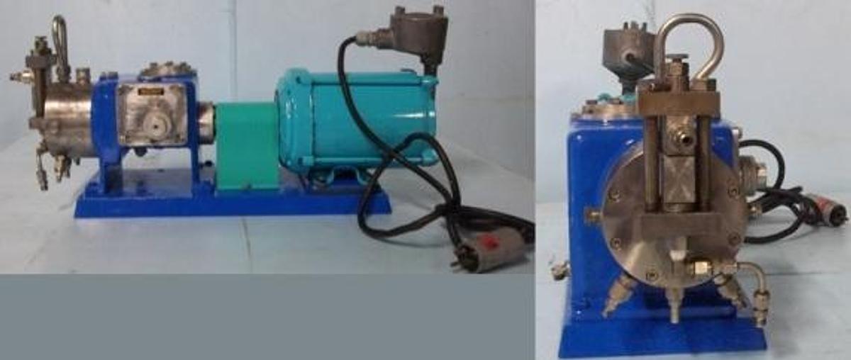 Used QTY. 1. WHITEY LABORATORY FEED PUMP