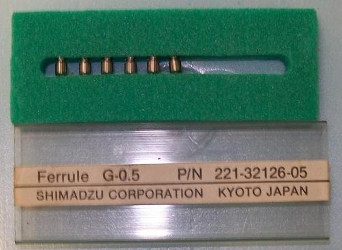 Used SHIMADZU FERRULES